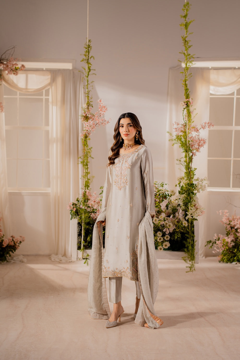 Vintage | Shehnayi Formals | Mahzeb - by Libasekhas UK - Registered Vendor of : Vintage - 100% Original Designer Dress