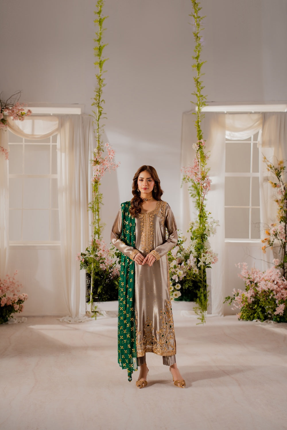 Vintage | Shehnayi Formals | Fia - by Libasekhas UK - Registered Vendor of : Vintage - 100% Original Designer Dress