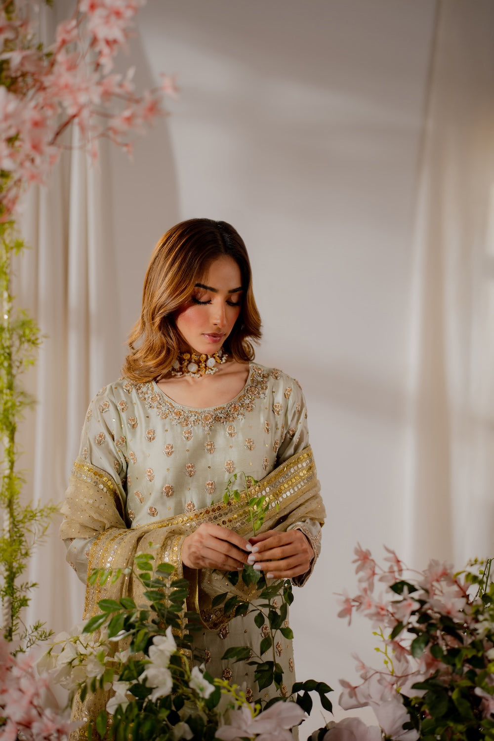 Vintage | Shehnayi Formals | Rashmeet - by Libasekhas UK - Registered Vendor of : Vintage - 100% Original Designer Dress