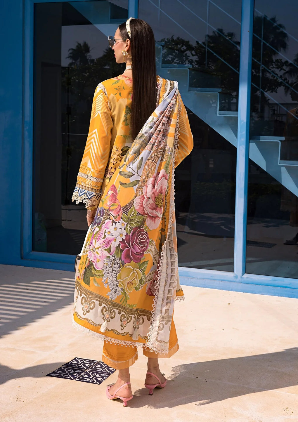 Elaf Premium | Prints Collection 2024 | EOP-01A SEDONA - by - Libasekhas UK - Registered Vendor of : Elaf Premium - 100% Original Designer Dresss