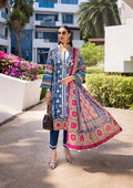 Elaf Premium | Prints Collection 2024 | EOP-07B ELNAZ - by - Libasekhas UK - Registered Vendor of : Elaf Premium - 100% Original Designer Dresss