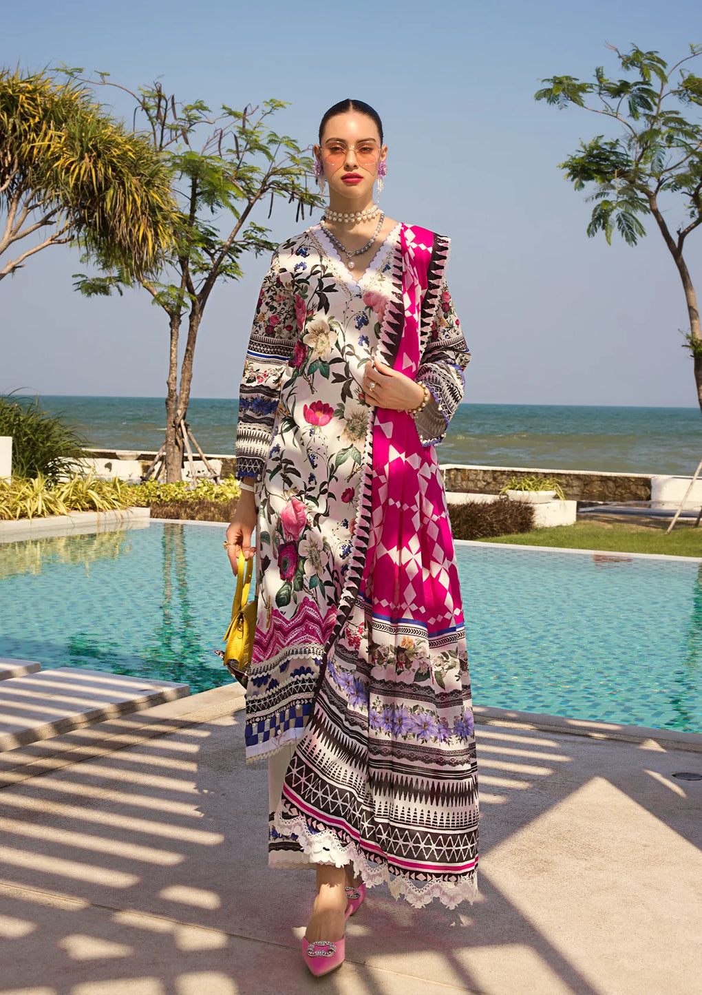 Elaf Premium | Prints Collection 2024 | EOP-06A AMARI MUSE - by - Libasekhas UK - Registered Vendor of : Elaf Premium - 100% Original Designer Dresss