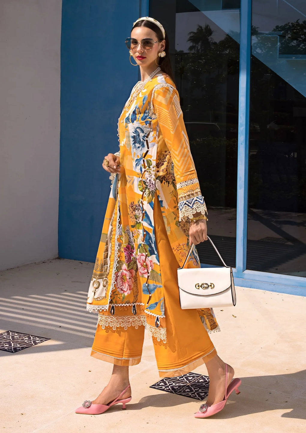 Elaf Premium | Prints Collection 2024 | EOP-01A SEDONA - by - Libasekhas UK - Registered Vendor of : Elaf Premium - 100% Original Designer Dresss