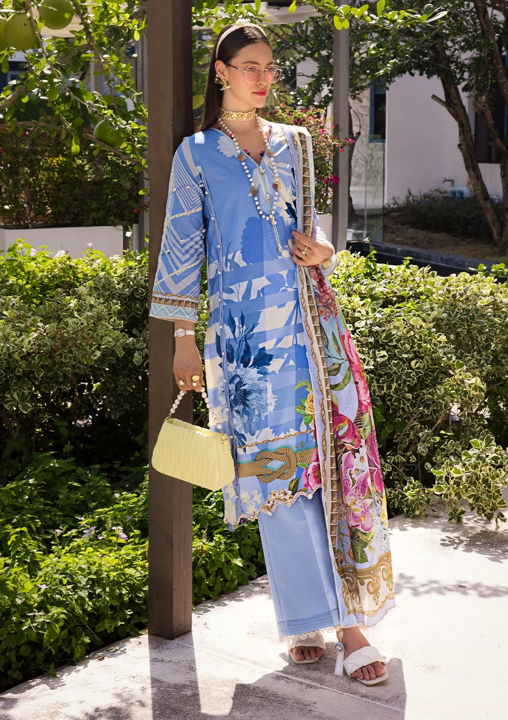 Elaf Premium | Prints Collection 2024 | EOP-01B DARIS - by - Libasekhas UK - Registered Vendor of : Elaf Premium - 100% Original Designer Dresss