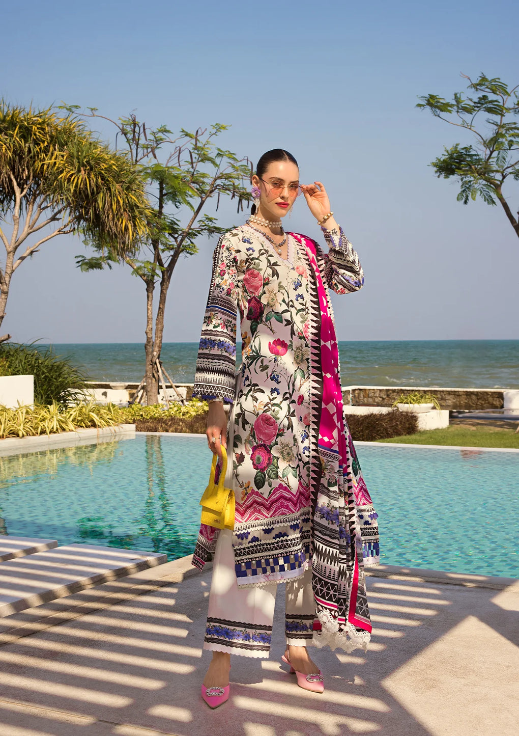 Elaf Premium | Prints Collection 2024 | EOP-06A AMARI MUSE - by - Libasekhas UK - Registered Vendor of : Elaf Premium - 100% Original Designer Dresss