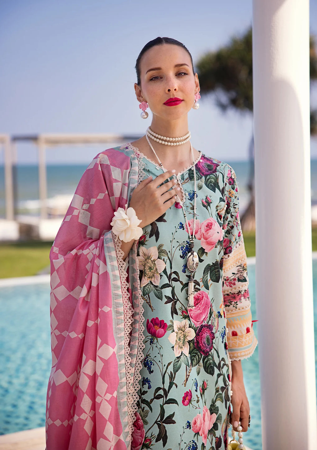 Elaf Premium | Prints Collection 2024 | EOP-06B FREYA - by - Libasekhas UK - Registered Vendor of : Elaf Premium - 100% Original Designer Dresss