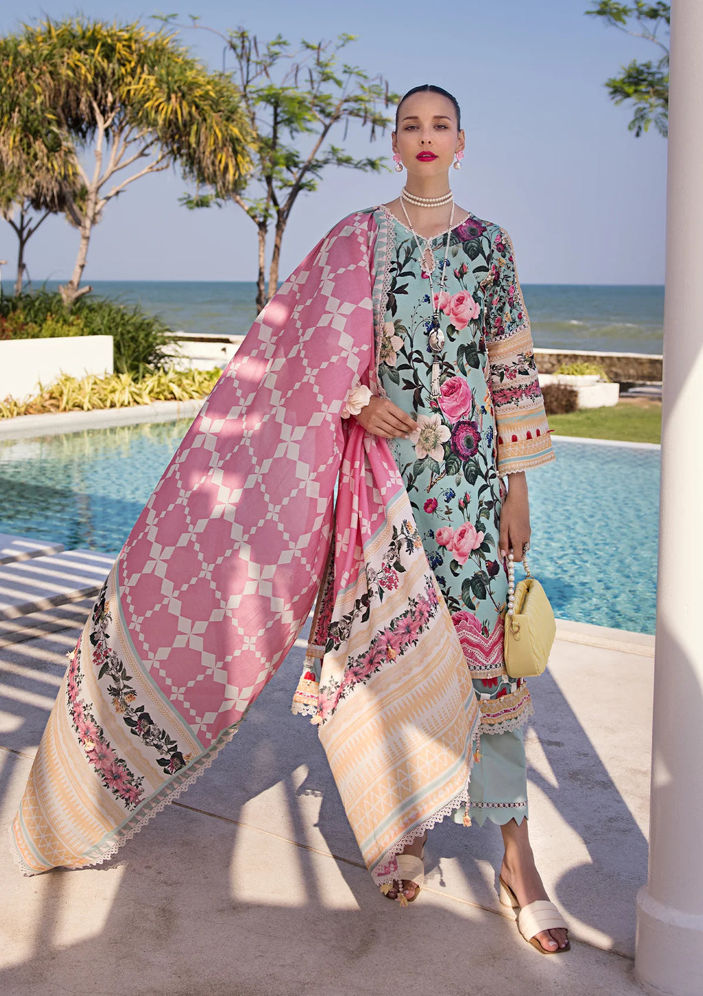 Elaf Premium | Prints Collection 2024 | EOP-06B FREYA - by - Libasekhas UK - Registered Vendor of : Elaf Premium - 100% Original Designer Dresss
