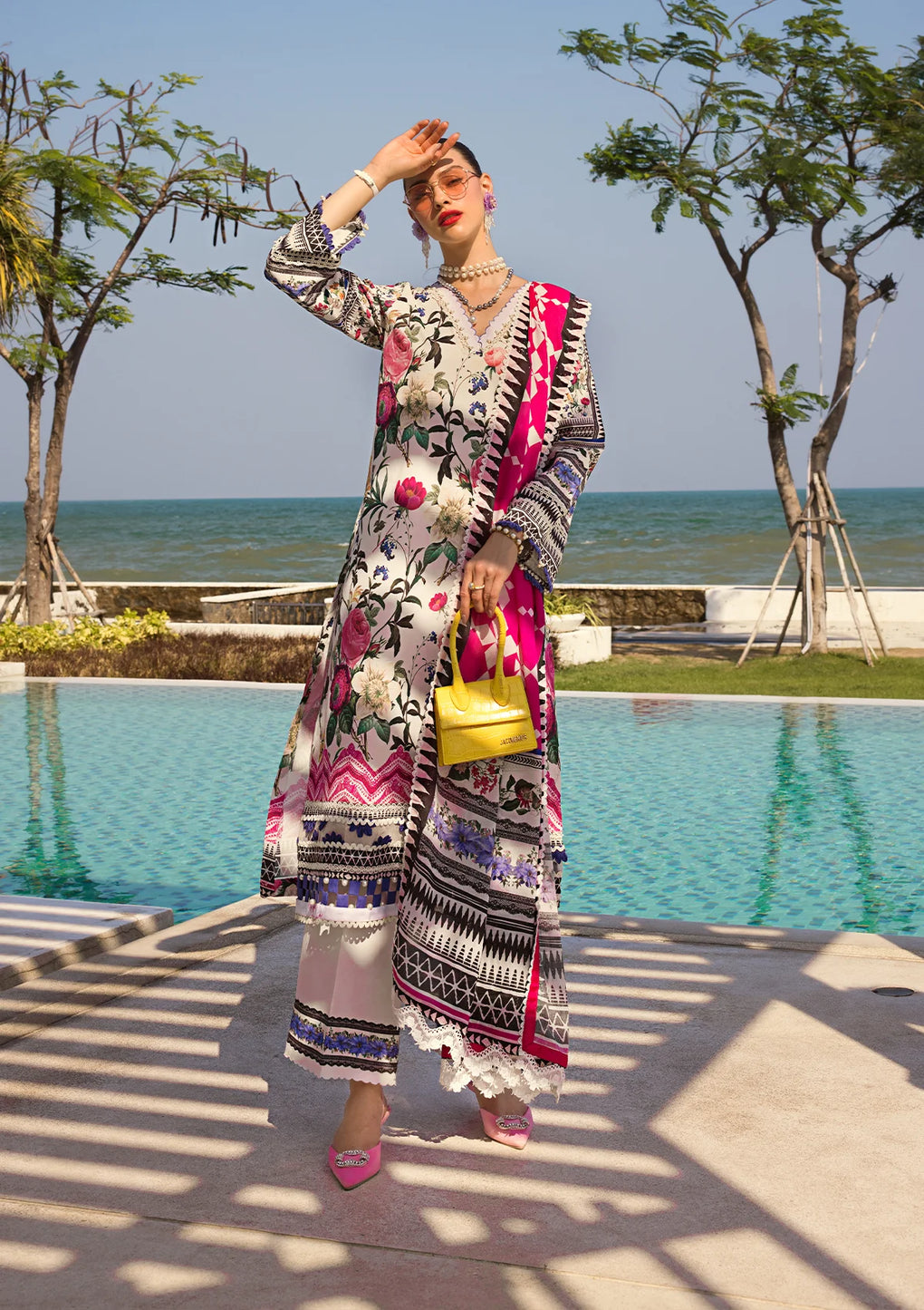 Elaf Premium | Prints Collection 2024 | EOP-06A AMARI MUSE - by - Libasekhas UK - Registered Vendor of : Elaf Premium - 100% Original Designer Dresss