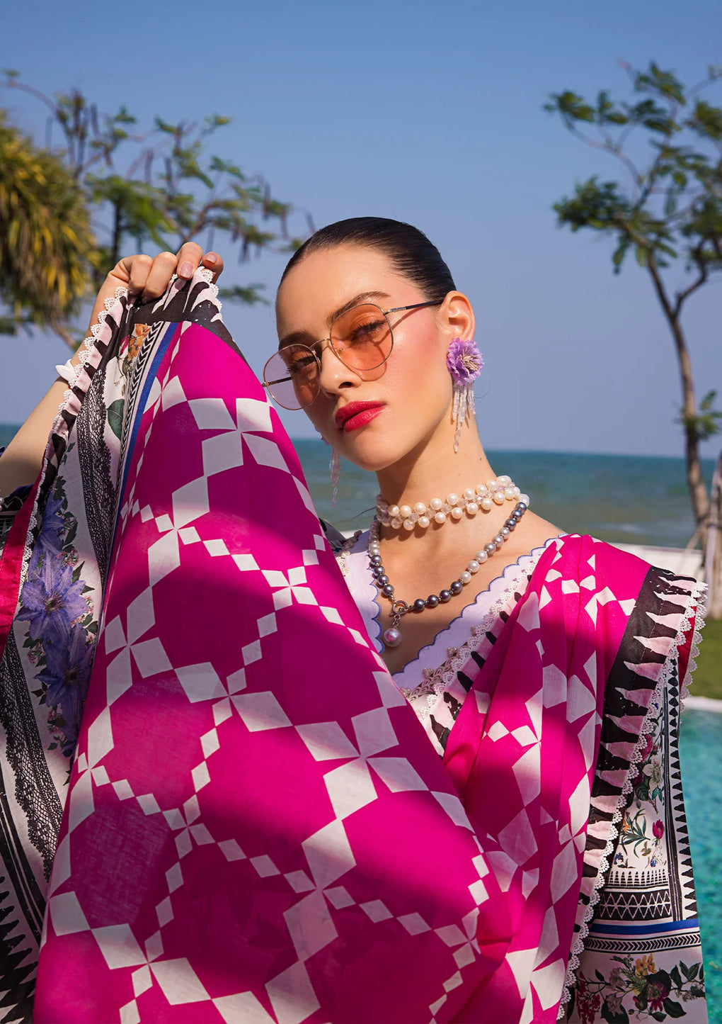 Elaf Premium | Prints Collection 2024 | EOP-06A AMARI MUSE - by - Libasekhas UK - Registered Vendor of : Elaf Premium - 100% Original Designer Dresss
