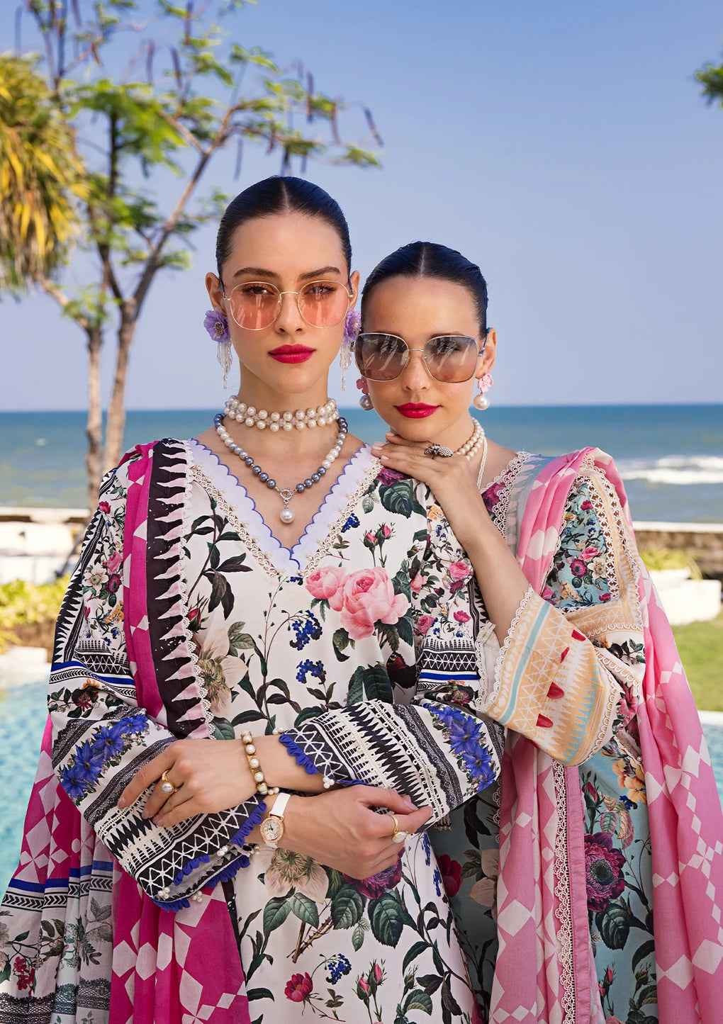 Elaf Premium | Prints Collection 2024 | EOP-06A AMARI MUSE - by - Libasekhas UK - Registered Vendor of : Elaf Premium - 100% Original Designer Dresss