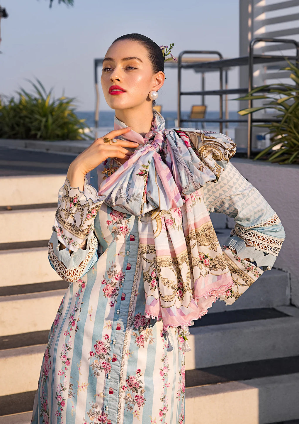 Elaf Premium | Prints Collection 2024 | EOP-04B MARLENE - by - Libasekhas UK - Registered Vendor of : Elaf Premium - 100% Original Designer Dresss