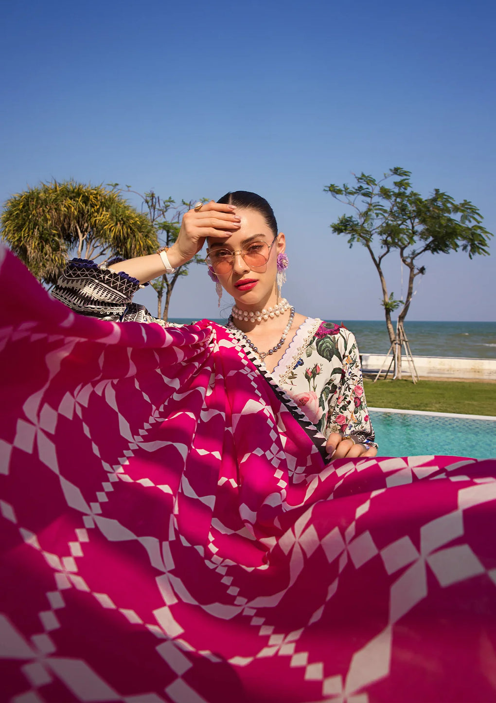 Elaf Premium | Prints Collection 2024 | EOP-06A AMARI MUSE - by - Libasekhas UK - Registered Vendor of : Elaf Premium - 100% Original Designer Dresss