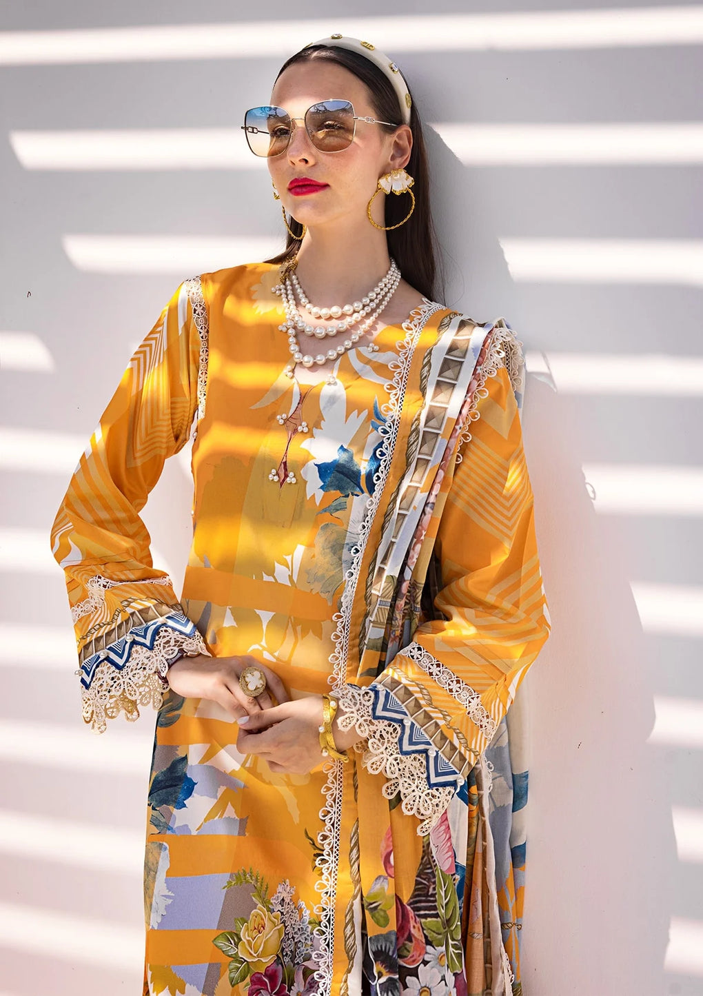Elaf Premium | Prints Collection 2024 | EOP-01A SEDONA - by - Libasekhas UK - Registered Vendor of : Elaf Premium - 100% Original Designer Dresss