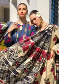 Elaf Premium | Prints Collection 2024 | EOP-03A SWAN - by - Libasekhas UK - Registered Vendor of : Elaf Premium - 100% Original Designer Dresss
