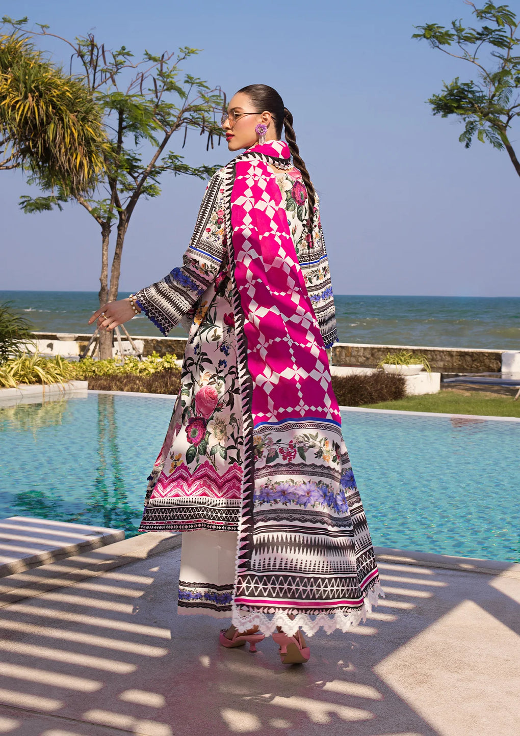 Elaf Premium | Prints Collection 2024 | EOP-06A AMARI MUSE - by - Libasekhas UK - Registered Vendor of : Elaf Premium - 100% Original Designer Dresss