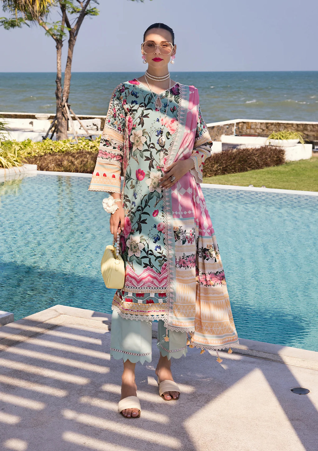 Elaf Premium | Prints Collection 2024 | EOP-06B FREYA - by - Libasekhas UK - Registered Vendor of : Elaf Premium - 100% Original Designer Dresss
