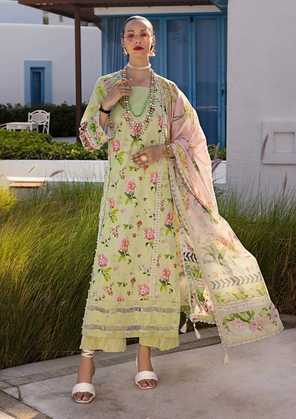 Elaf Premium | Prints Collection 2024 | EOP-02A CHELSEA - by - Libasekhas UK - Registered Vendor of : Elaf Premium - 100% Original Designer Dresss