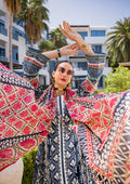 Elaf Premium | Prints Collection 2024 | EOP-07B ELNAZ - by - Libasekhas UK - Registered Vendor of : Elaf Premium - 100% Original Designer Dresss