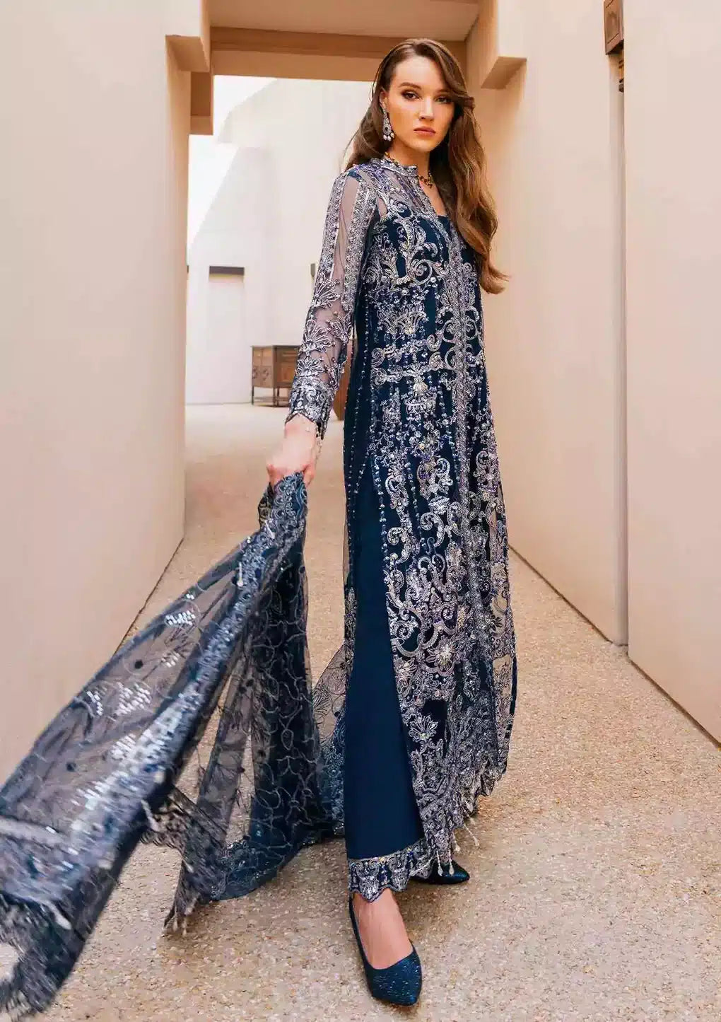 Elaf Premium | Evara Wedding Formals 23 | EEW-06 AZALEA - by - Libasekhas UK - Registered Vendor of : Elaf Premium - 100% Original Designer Dresss