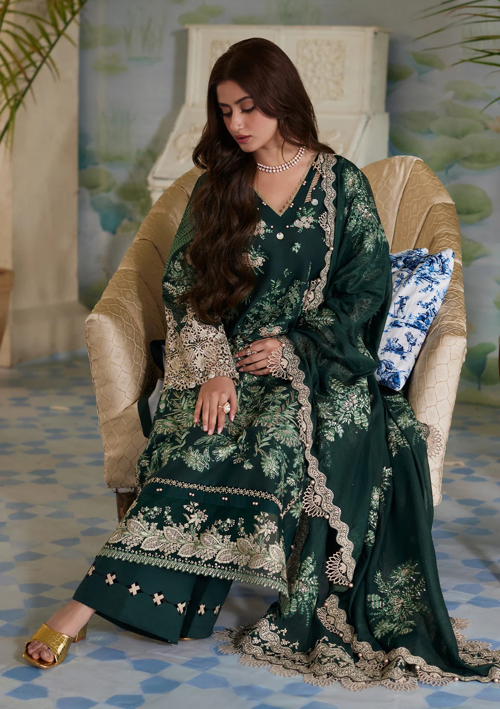 Elaf Premium | Eid Edit 2024 | ELE-07 ZARIA - Luxury -  Libasekhas
