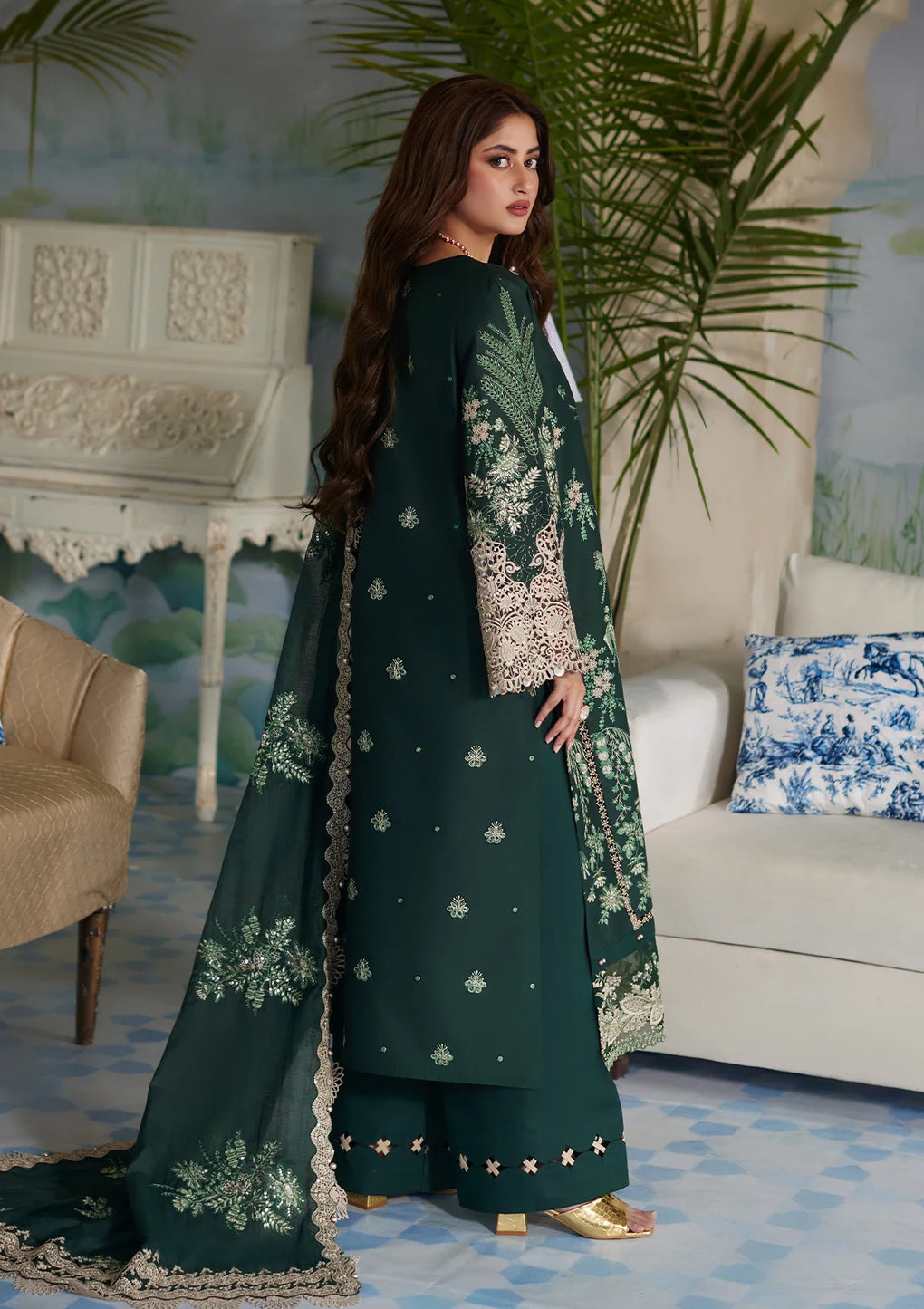 Elaf Premium | Eid Edit 2024 | ELE-07 ZARIA - Luxury -  Libasekhas