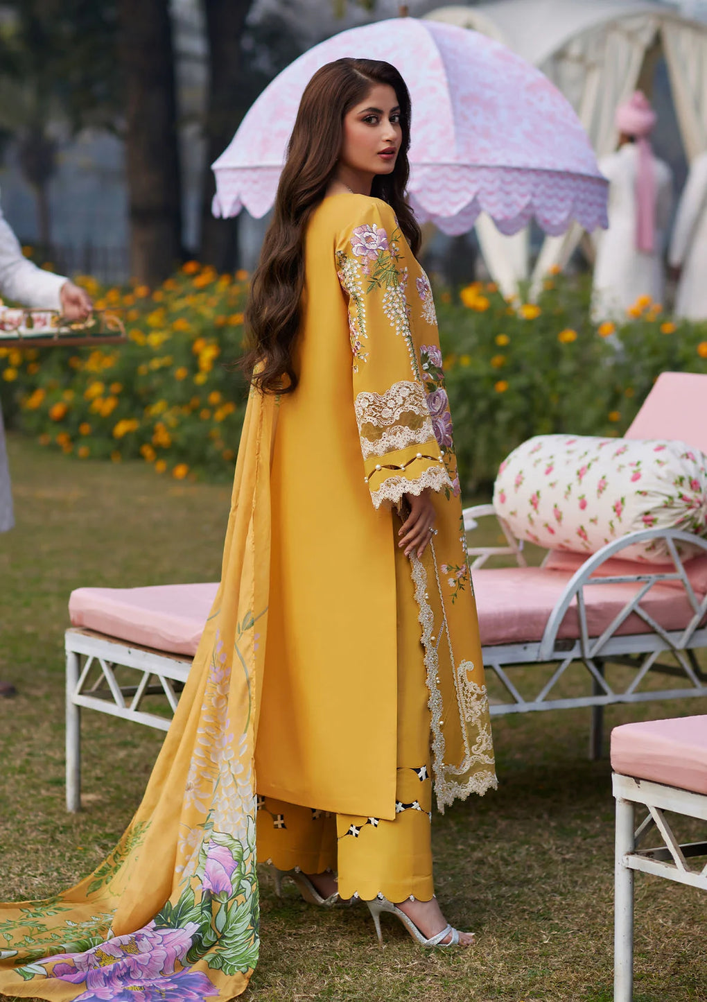 Elaf Premium | Eid Edit 2024 | ELE-12A SONA - by - Libasekhas UK - Registered Vendor of : Elaf Premium - 100% Original Designer Dresss