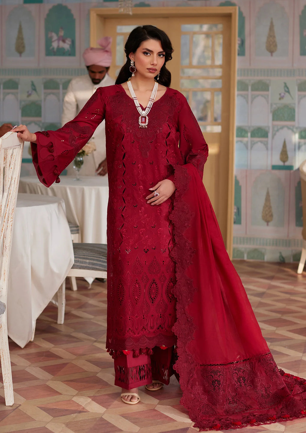 Elaf Premium | Eid Edit 2024 | ELE-06 WAFA - by - Libasekhas UK - Registered Vendor of : Elaf Premium - 100% Original Designer Dresss