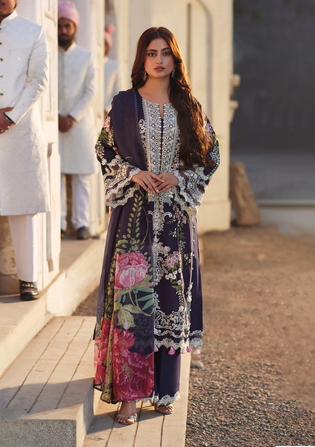 Elaf Premium | Eid Edit 2024 | ELE-12B YAZMIN - by - Libasekhas UK - Registered Vendor of : Elaf Premium - 100% Original Designer Dresss
