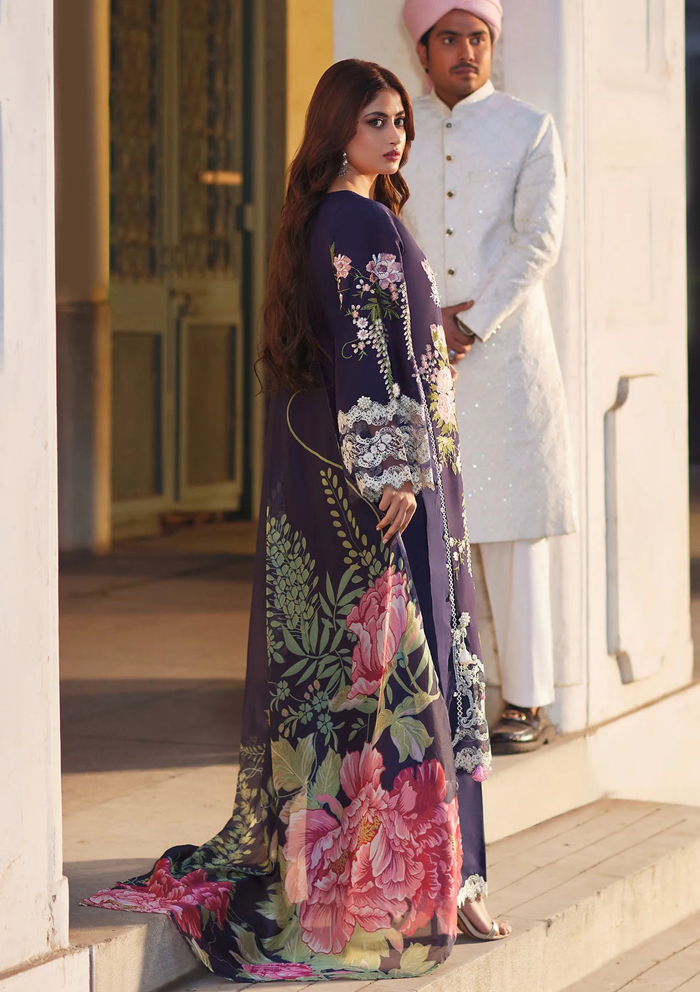 Elaf Premium | Eid Edit 2024 | ELE-12B YAZMIN - by - Libasekhas UK - Registered Vendor of : Elaf Premium - 100% Original Designer Dresss