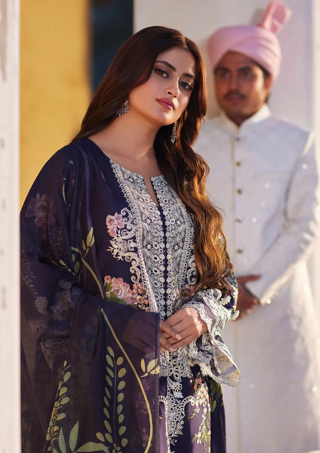 Elaf Premium | Eid Edit 2024 | ELE-12B YAZMIN - by - Libasekhas UK - Registered Vendor of : Elaf Premium - 100% Original Designer Dresss