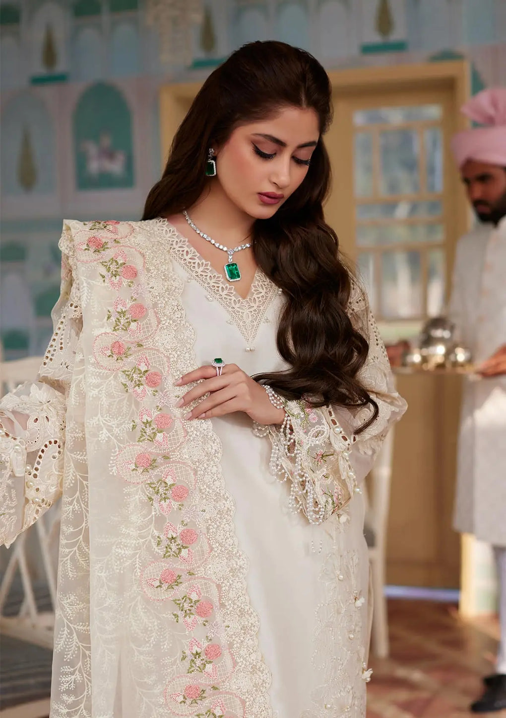 Elaf Premium | Eid Edit 2024 | ELE-01A MOTIA - by - Libasekhas UK - Registered Vendor of : Elaf Premium - 100% Original Designer Dresss