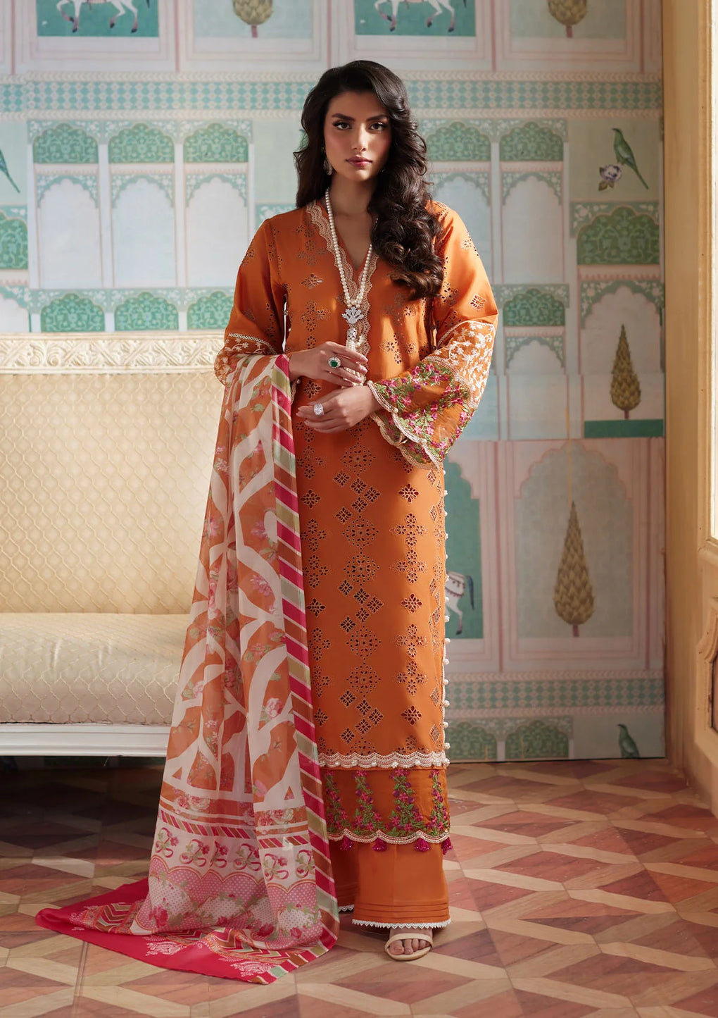 Elaf Premium | Eid Edit 2024 | ELE-09 ELNAZ - by - Libasekhas UK - Registered Vendor of : Elaf Premium - 100% Original Designer Dresss