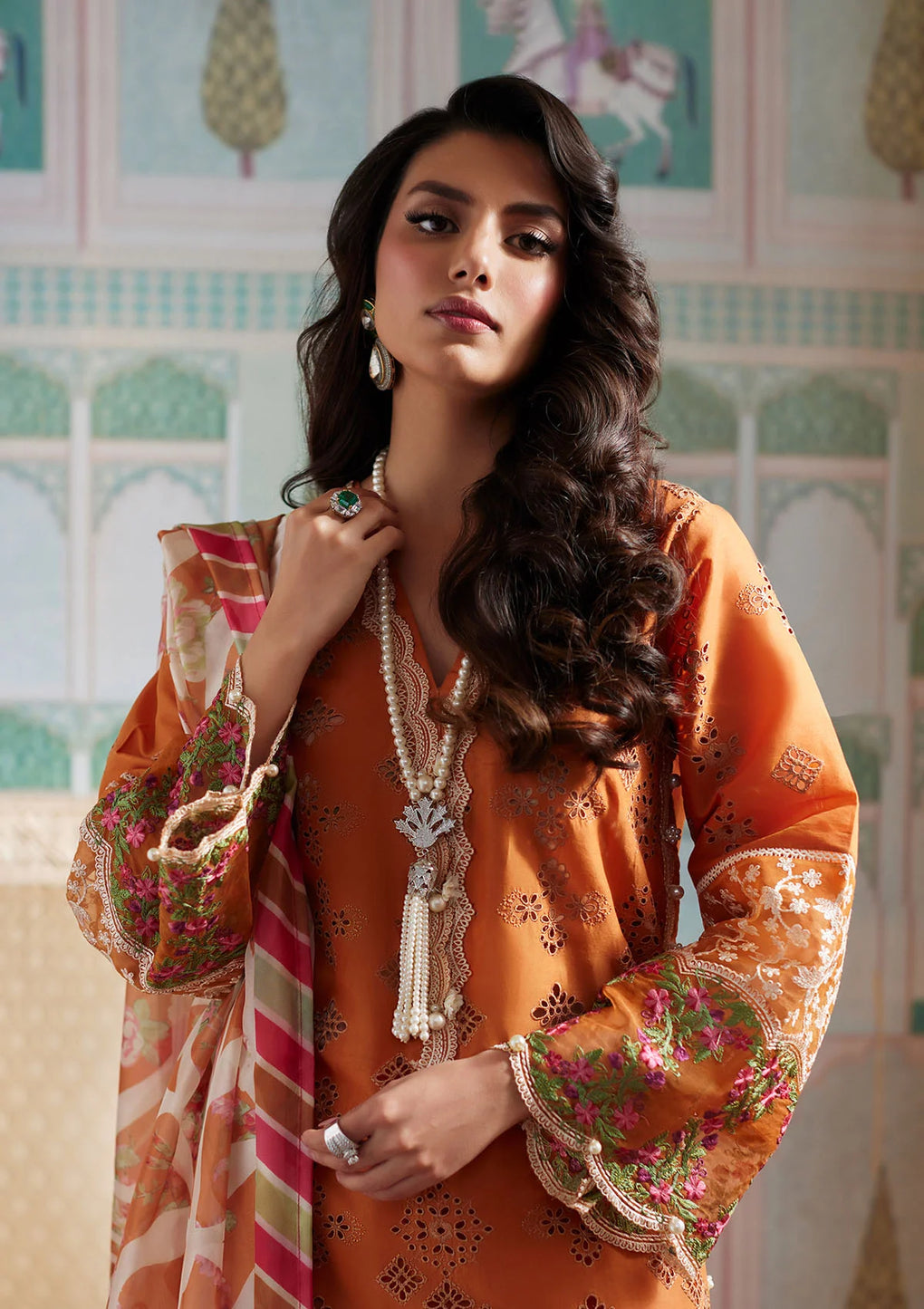 Elaf Premium | Eid Edit 2024 | ELE-09 ELNAZ - by - Libasekhas UK - Registered Vendor of : Elaf Premium - 100% Original Designer Dresss