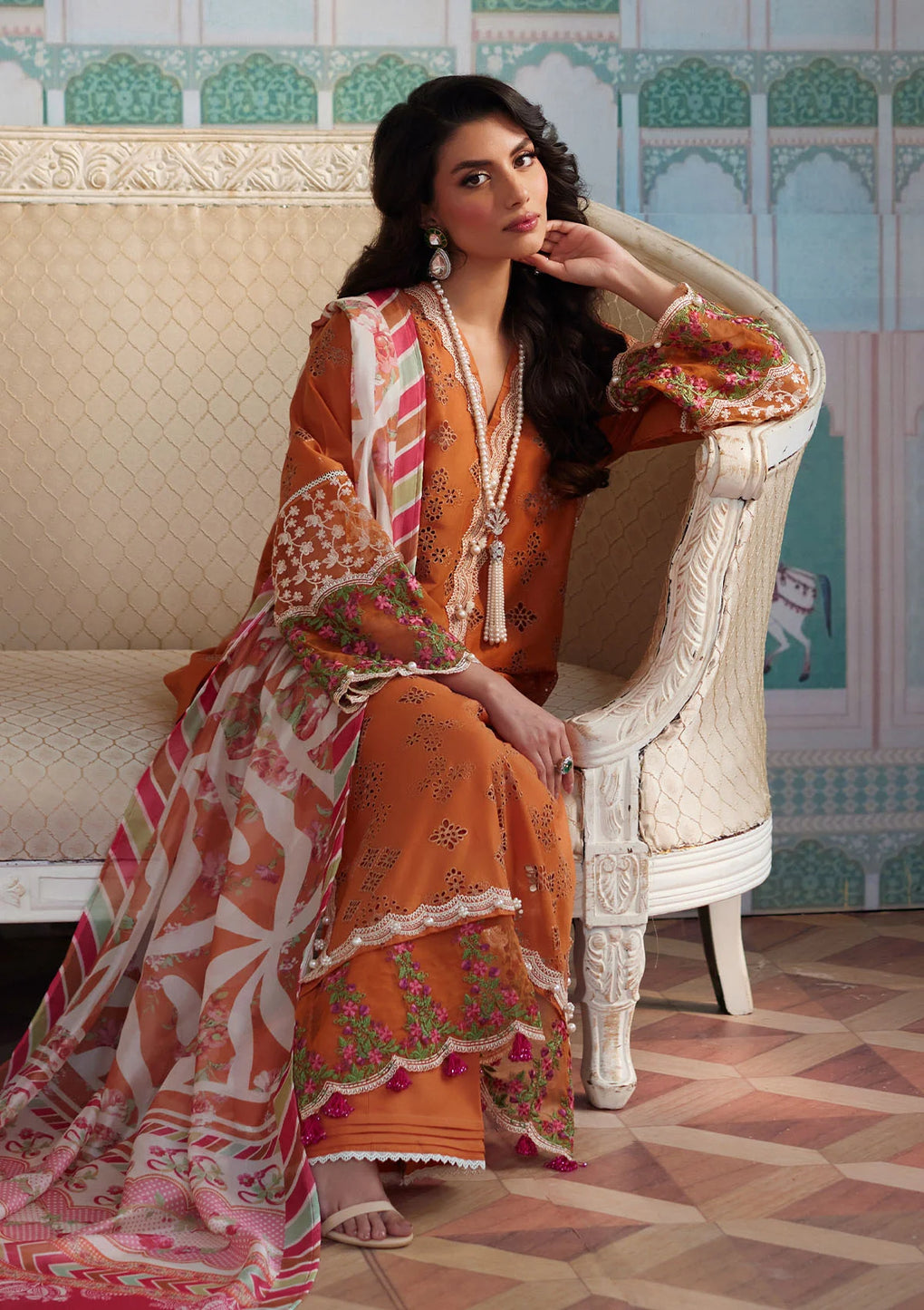 Elaf Premium | Eid Edit 2024 | ELE-09 ELNAZ - by - Libasekhas UK - Registered Vendor of : Elaf Premium - 100% Original Designer Dresss