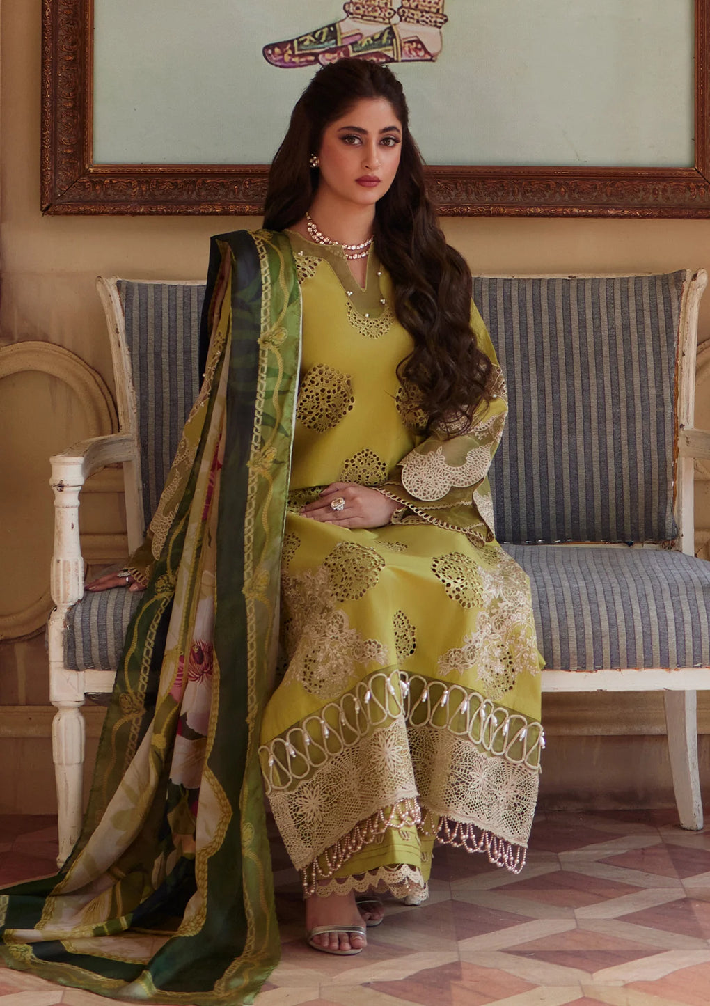 Elaf Premium | Eid Edit 2024 | ELE-05 MEENAH - by - Libasekhas UK - Registered Vendor of : Elaf Premium - 100% Original Designer Dresss