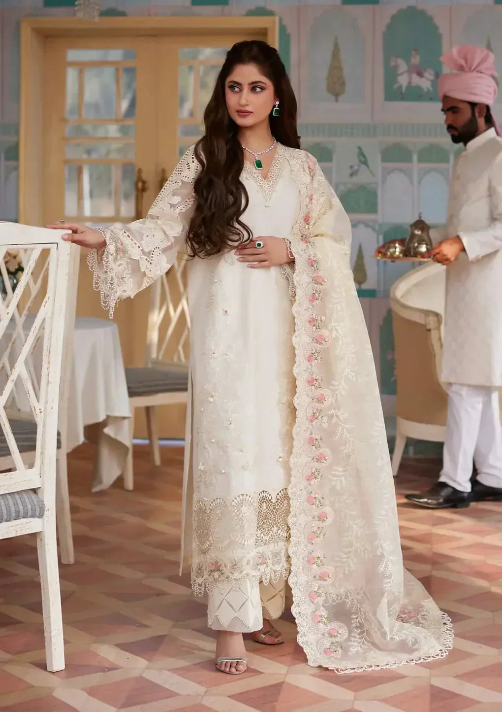 Elaf Premium | Eid Edit 2024 | ELE-01A MOTIA - by - Libasekhas UK - Registered Vendor of : Elaf Premium - 100% Original Designer Dresss