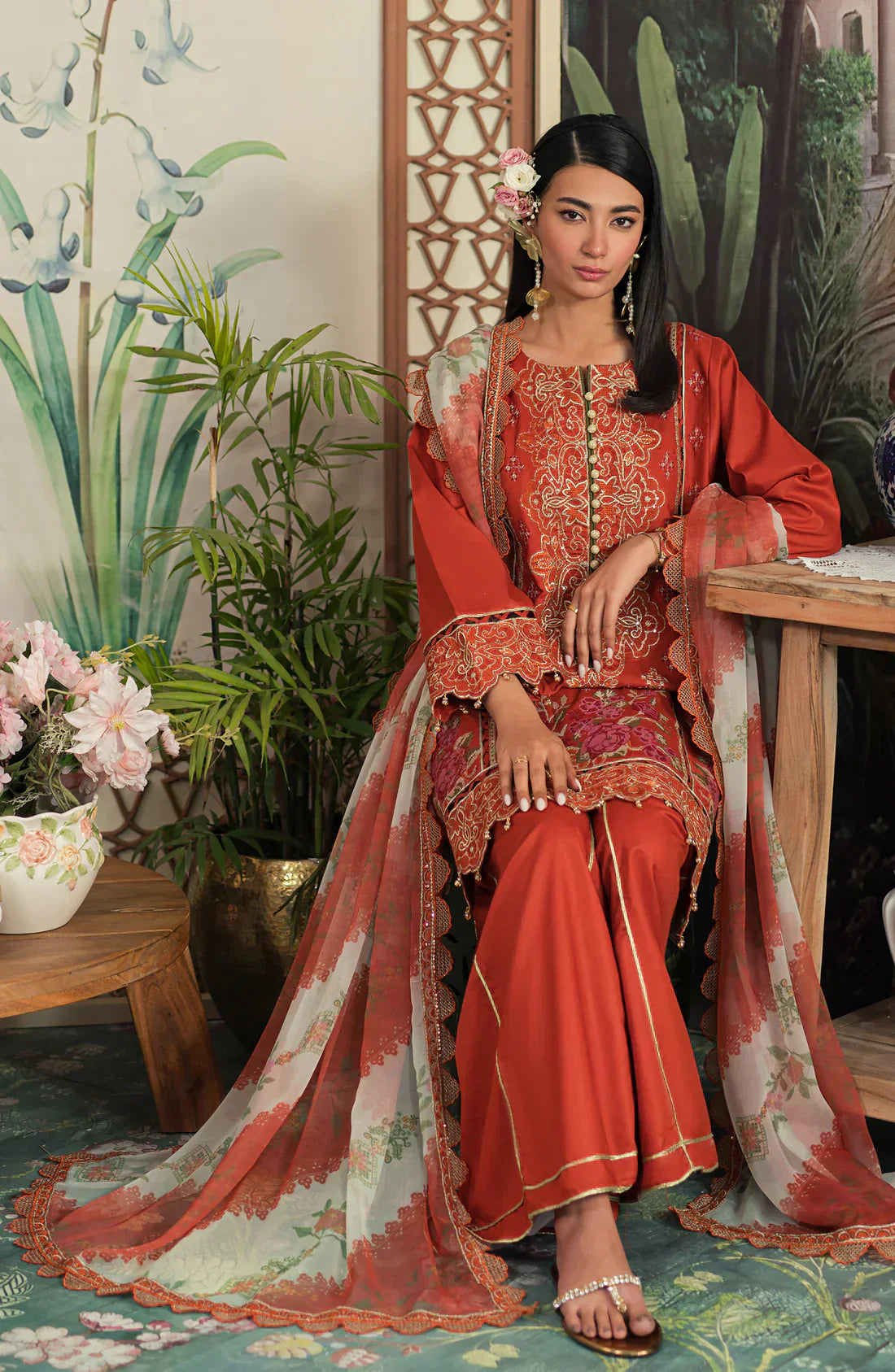 Emaan Adeel | Ayra Luxury Lawn 24 | - by - Libasekhas UK - Registered Vendor of : Emaan Adeel - 100% Original Designer Dresss