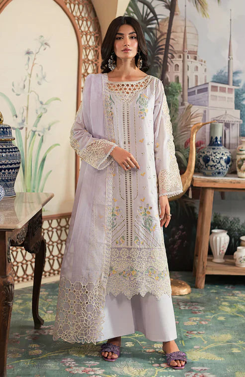 Emaan Adeel | Ayra Luxury Lawn 24 | AR-10 - by - Libasekhas UK - Registered Vendor of : Emaan Adeel - 100% Original Designer Dresss