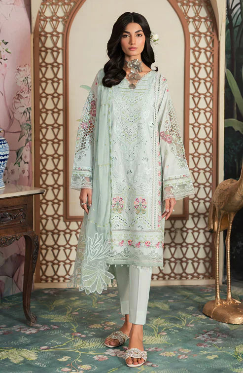 Emaan Adeel | Ayra Luxury Lawn 24 | AR-07 - by - Libasekhas UK - Registered Vendor of : Emaan Adeel - 100% Original Designer Dresss