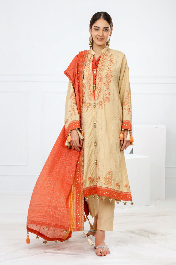 Gul Ahmed | Festive Eid 25 |  FE-52002 - by - Libasekhas UK - Registered Vendor of : Gul Ahmed - 100% Original Designer Dresss