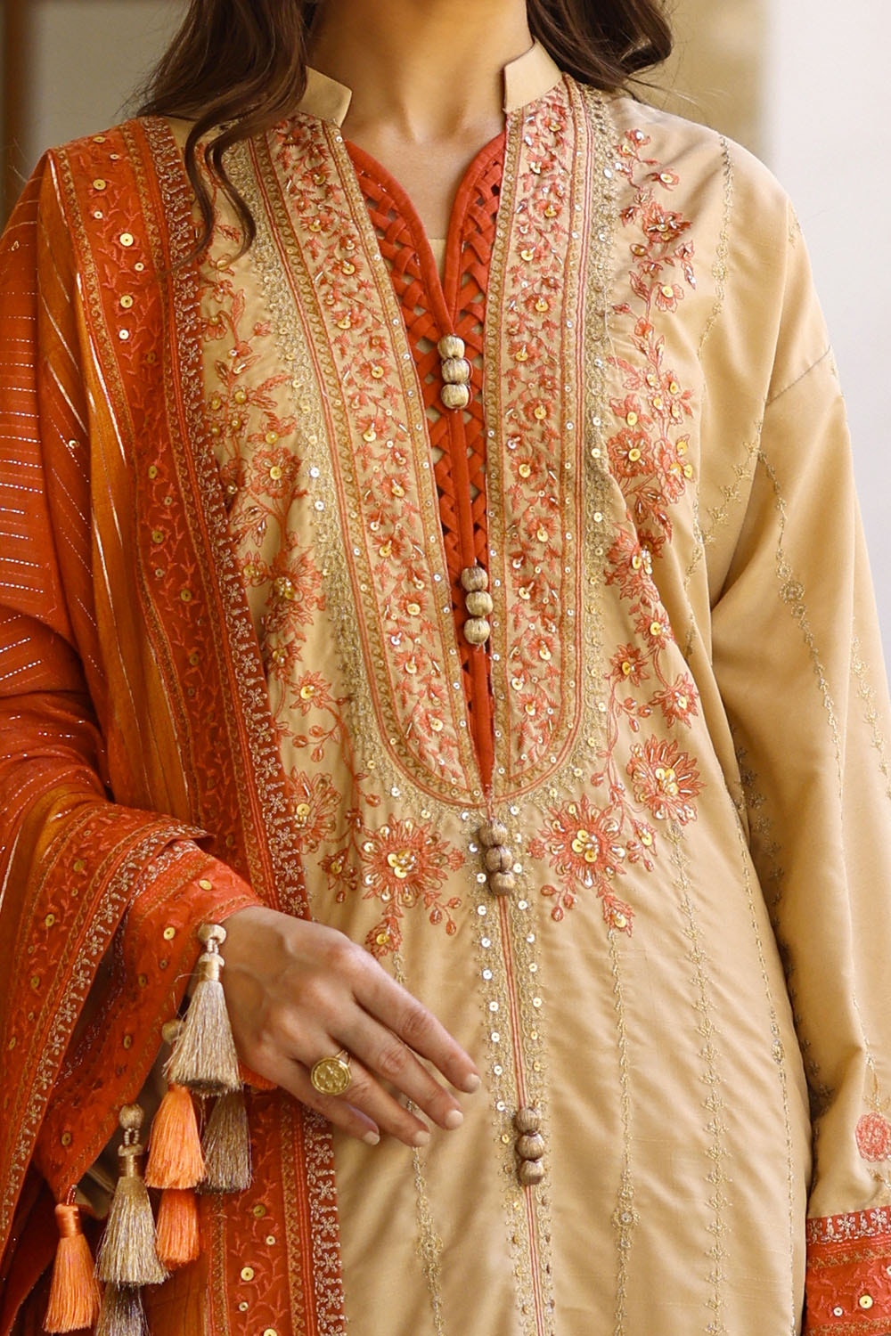 Gul Ahmed | Festive Eid 25 |  FE-52002 - by - Libasekhas UK - Registered Vendor of : Gul Ahmed - 100% Original Designer Dresss