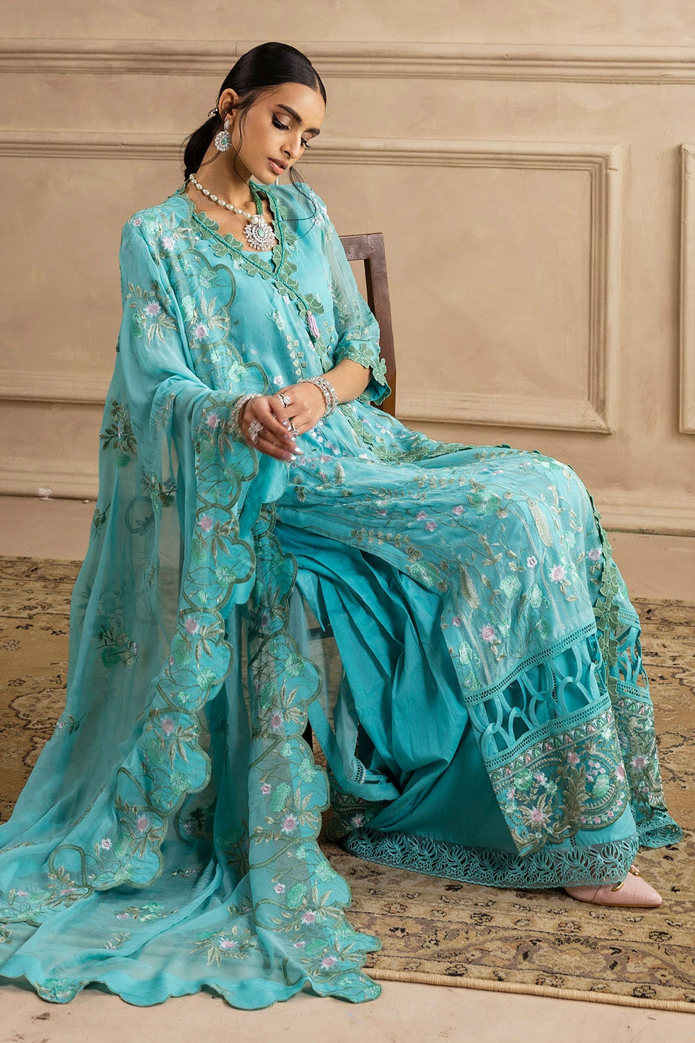 Gul Ahmed | Festive Eid 25 | LE-52005 - by - Libasekhas UK - Registered Vendor of : Gul Ahmed - 100% Original Designer Dresss