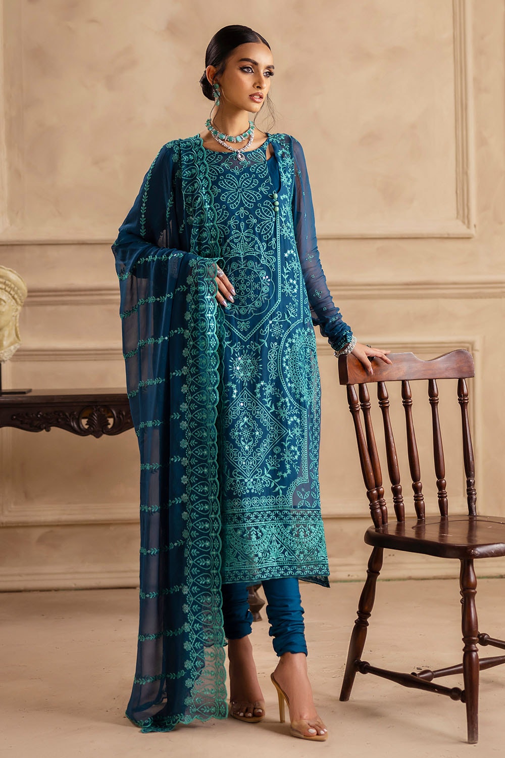 Gul Ahmed | Festive Eid 25 | LE-52004 - by - Libasekhas UK - Registered Vendor of : Gul Ahmed - 100% Original Designer Dresss