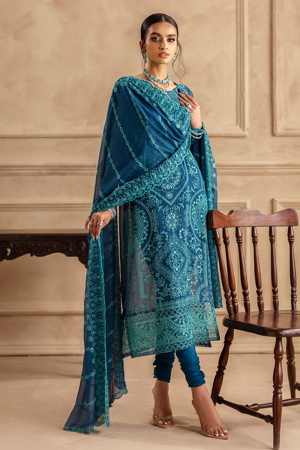 Gul Ahmed | Festive Eid 25 | LE-52004 - by - Libasekhas UK - Registered Vendor of : Gul Ahmed - 100% Original Designer Dresss