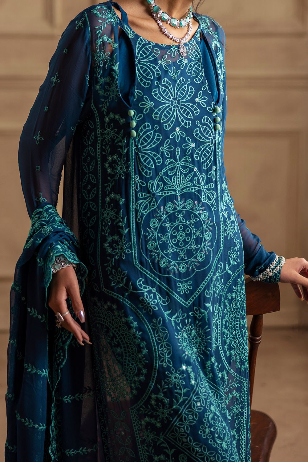 Gul Ahmed | Festive Eid 25 | LE-52004 - by - Libasekhas UK - Registered Vendor of : Gul Ahmed - 100% Original Designer Dresss