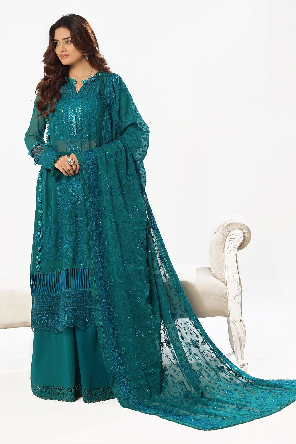Gul Ahmed | Festive Eid 25 | LE-52017 - by - Libasekhas UK - Registered Vendor of : Gul Ahmed - 100% Original Designer Dresss