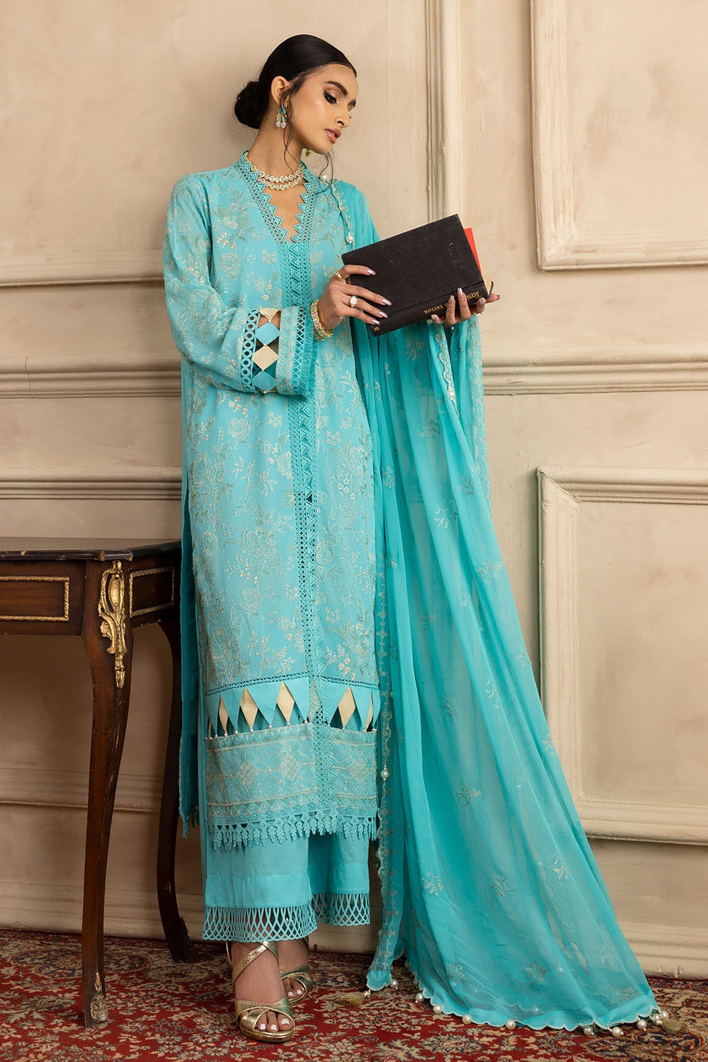 Gul Ahmed | Festive Eid 25 | LSV-52005 - by - Libasekhas UK - Registered Vendor of : Gul Ahmed - 100% Original Designer Dresss