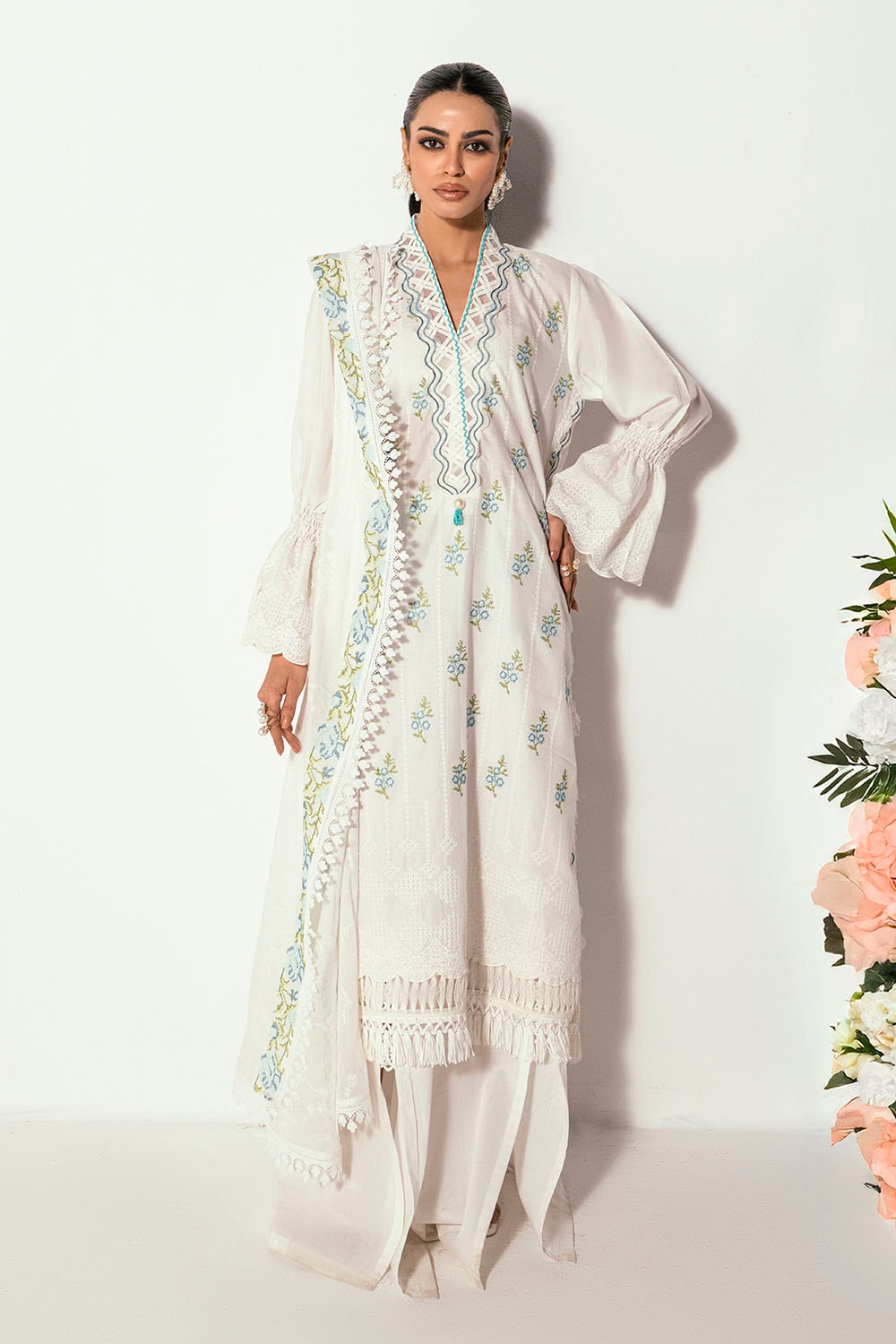 Gul Ahmed | Gul Nilofer 25 | DN-52032 - by - Libasekhas UK - Registered Vendor of : Gul Ahmed - 100% Original Designer Dresss