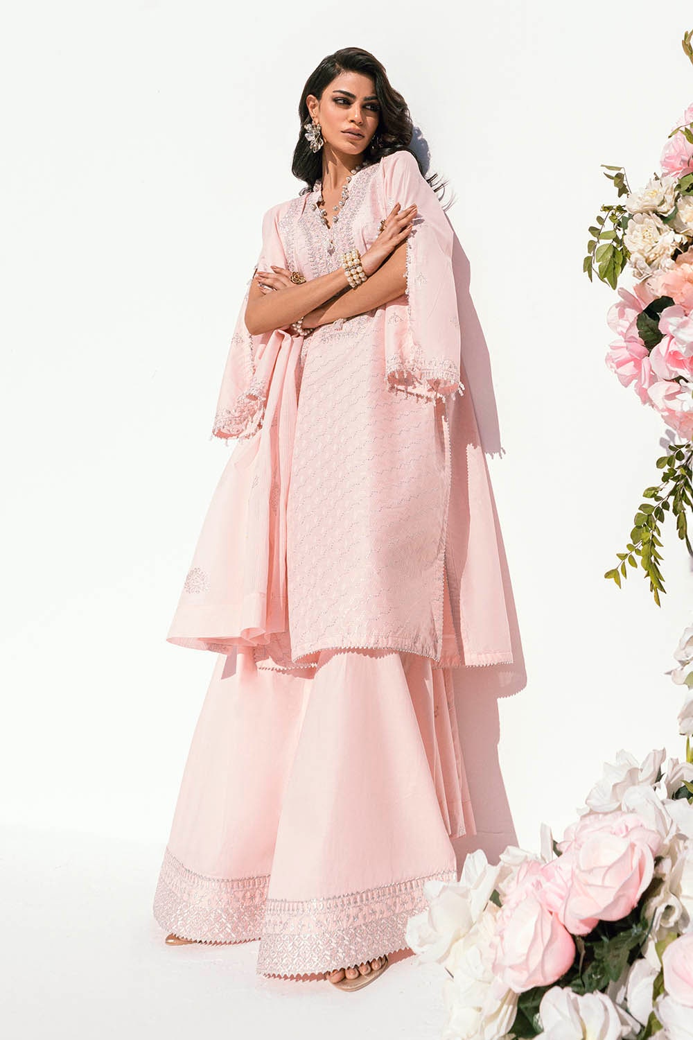 Gul Ahmed | Gul Nilofer 25 | DN-42042 - by - Libasekhas UK - Registered Vendor of : Gul Ahmed - 100% Original Designer Dresss