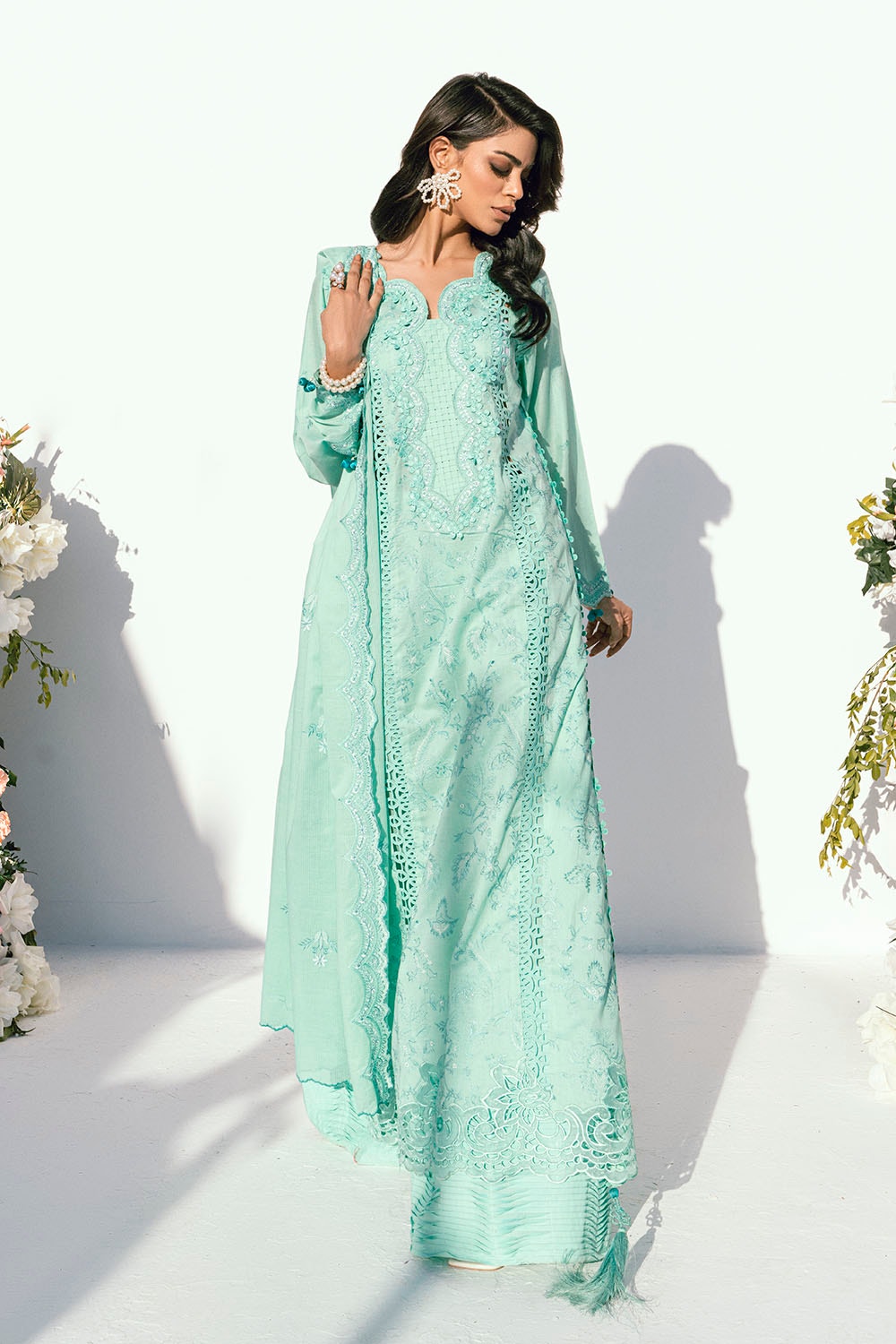 Gul Ahmed | Gul Nilofer 25 | DN-52013 - by - Libasekhas UK - Registered Vendor of : Gul Ahmed - 100% Original Designer Dresss